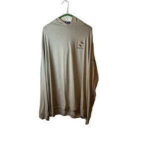 Double Eagle Golf Silver Long Sleeve Pullover Activewear Sport Hoodie Size 2X